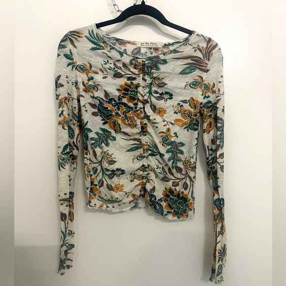 We The Free Tops - Floral Long Sleeve Top - Multicolor